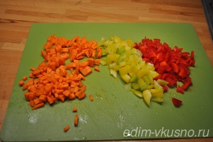 Рис с овощами и креветками. Как приготовить